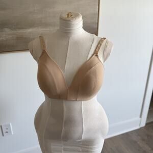 Lively T-Shirt Bra Beige w/ Mesh Band - 38DD